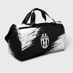 Спортивная сумка Juventus краски штрихи текстура