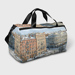 Спортивная сумка Зимняя улица Питера