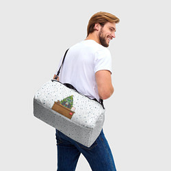 Сумки спортивные Я устал я ухожу - новогодний мем 2026, цвет: 3D-принт — фото 2