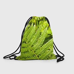 Рюкзак-мешок Папоротник, цвет: 3D-принт