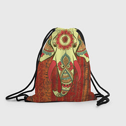 Рюкзак-мешок Индийский слон, цвет: 3D-принт