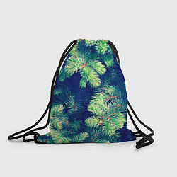 Рюкзак-мешок Ёлочка, цвет: 3D-принт