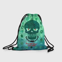Рюкзак-мешок KillerCroc Face, цвет: 3D-принт