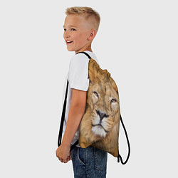 Рюкзак-мешок Царский лев, цвет: 3D-принт — фото 2