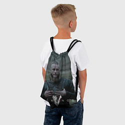 Рюкзак-мешок Vikings: Ragnarr Lodbrok, цвет: 3D-принт — фото 2