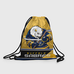 Рюкзак-мешок Buffalo Sabres, цвет: 3D-принт