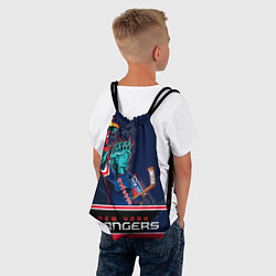 Рюкзак-мешок New York Rangers, цвет: 3D-принт — фото 2