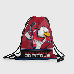 Рюкзак-мешок Washington Capitals, цвет: 3D-принт