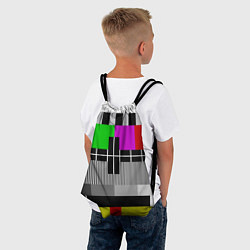 Рюкзак-мешок Помехи, цвет: 3D-принт — фото 2