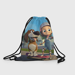 Рюкзак-мешок Оззи и подружка, цвет: 3D-принт