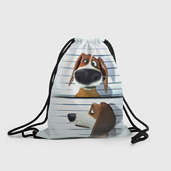 Рюкзак-мешок Разыскивается пёс, цвет: 3D-принт