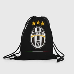 Рюкзак-мешок Juventus: 3 stars, цвет: 3D-принт