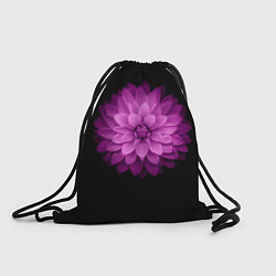 Рюкзак-мешок Violet Flower, цвет: 3D-принт