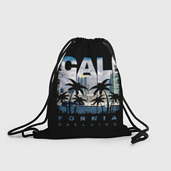 Рюкзак-мешок Калифорния, цвет: 3D-принт