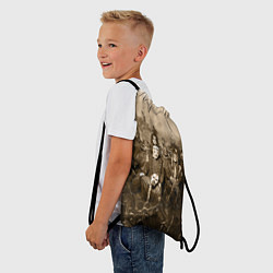 Рюкзак-мешок Slipknot Sepia, цвет: 3D-принт — фото 2