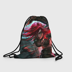 Рюкзак-мешок Red, цвет: 3D-принт