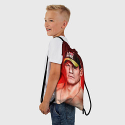 Рюкзак-мешок John Cena: Flame, цвет: 3D-принт — фото 2
