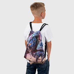 Рюкзак-мешок Volibear, цвет: 3D-принт — фото 2