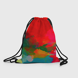 Рюкзак-мешок WaterColour, цвет: 3D-принт