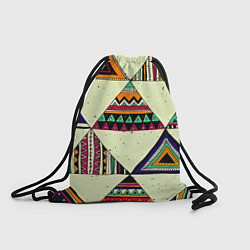 Рюкзак-мешок Индейские мотивы, цвет: 3D-принт