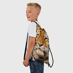 Рюкзак-мешок Мудрый тигр, цвет: 3D-принт — фото 2