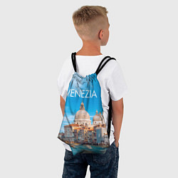 Рюкзак-мешок Венеция - архитектура, цвет: 3D-принт — фото 2