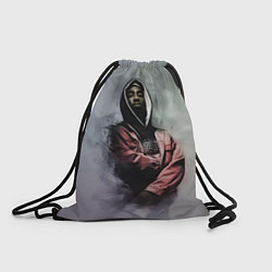 Рюкзак-мешок Shakur Rap, цвет: 3D-принт