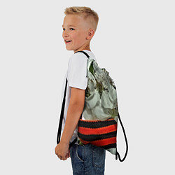 Рюкзак-мешок Георгиевская лента, цвет: 3D-принт — фото 2