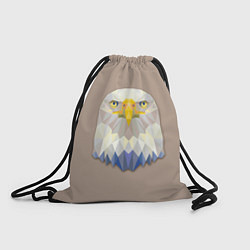 Рюкзак-мешок Геометрический орел, цвет: 3D-принт