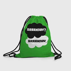 Рюкзак-мешок Green Day Clouds, цвет: 3D-принт