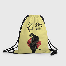 Рюкзак-мешок Японский самурай (честь), цвет: 3D-принт