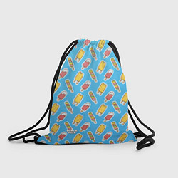 Рюкзак-мешок Сладкие мороженки, цвет: 3D-принт