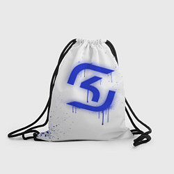 Рюкзак-мешок SK Gaming: White collection, цвет: 3D-принт