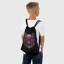 Рюкзак-мешок Дух волчицы, цвет: 3D-принт — фото 2