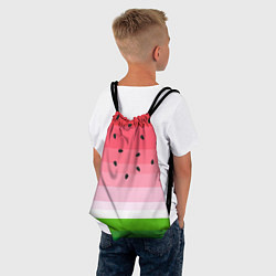 Рюкзак-мешок Арбузик, цвет: 3D-принт — фото 2
