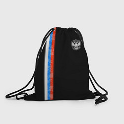 Рюкзак-мешок Russia - Black collection 2023, цвет: 3D-принт