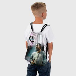 Рюкзак-мешок KL: Kendrick Lamar, цвет: 3D-принт — фото 2
