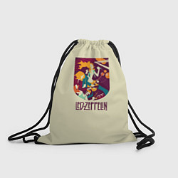 Рюкзак-мешок Led Zeppelin Art, цвет: 3D-принт
