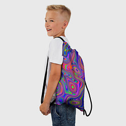 Рюкзак-мешок Цветная текстура 5, цвет: 3D-принт — фото 2