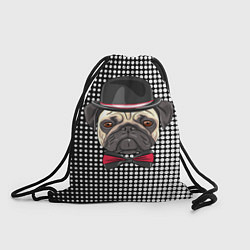 Рюкзак-мешок Mr Pug, цвет: 3D-принт