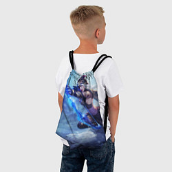 Рюкзак-мешок Archer, цвет: 3D-принт — фото 2
