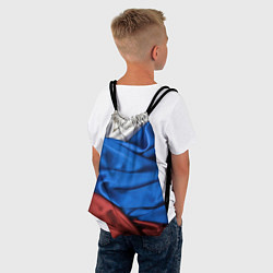 Рюкзак-мешок Российский Триколор, цвет: 3D-принт — фото 2