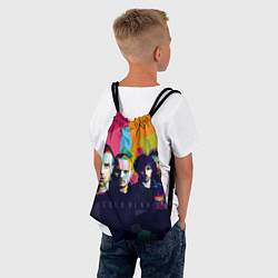 Рюкзак-мешок Coldplay, цвет: 3D-принт — фото 2