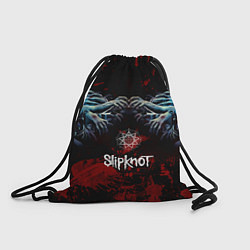 Рюкзак-мешок Slipknot руки зомби, цвет: 3D-принт