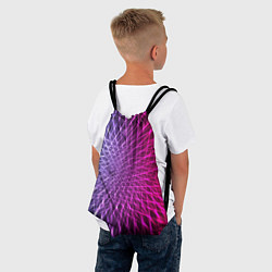 Рюкзак-мешок Плетение, цвет: 3D-принт — фото 2