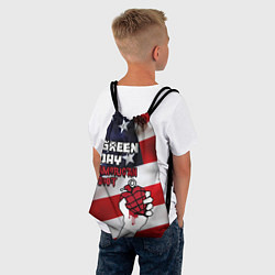 Рюкзак-мешок Green Day American Idiot, цвет: 3D-принт — фото 2