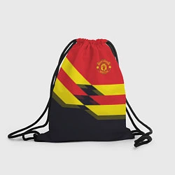 Рюкзак-мешок Man UTD FC: Black style, цвет: 3D-принт