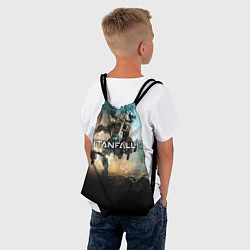 Рюкзак-мешок Titanfall Battle, цвет: 3D-принт — фото 2