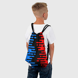 Рюкзак-мешок Форма абстракции, цвет: 3D-принт — фото 2