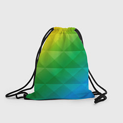 Рюкзак-мешок Colored wall, цвет: 3D-принт